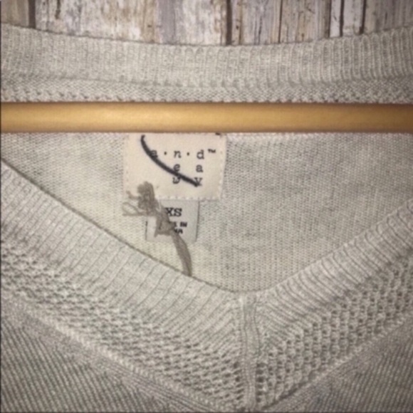 A New Day Beige Oversized Long Sleeve - Picture 4 of 6